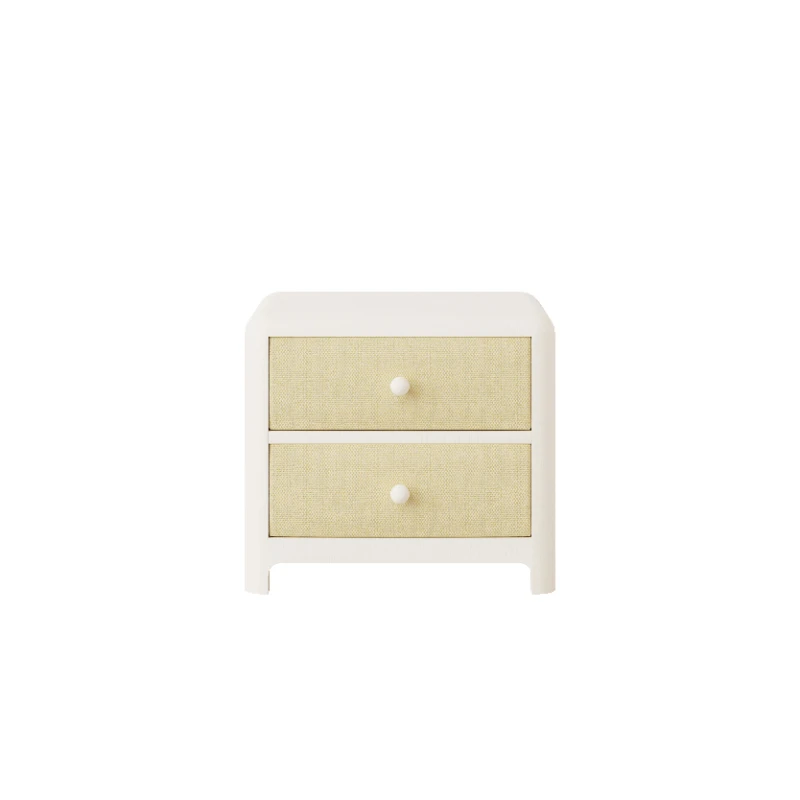 European simple fabric bedside table, ash wood small apartment
European simple fabric bedside table, ash wood small apartment