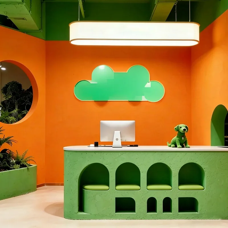 custom.Pet Supplies Retail Front Desk Embedded Space, Circular View Window Enhancing Spatial Transparency
custom.Pet Supplies Retail Front Desk Embedded Space, Circular View Window Enhancing Spatial Transparency