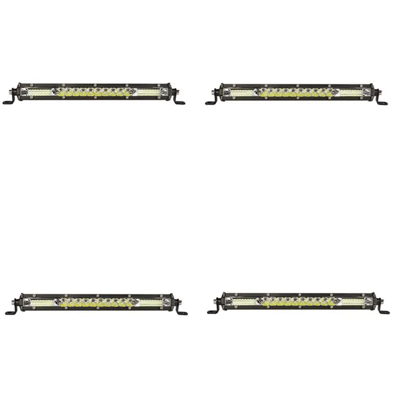 4Set 12 Inch LED Light Bar LED Work Roof Lights Bar 12V 24V Flood Spot Driving Lamps Offroad SUV Truck
4Set 12 Inch LED Light Bar LED Work Roof Lights Bar 12V 24V Flood Spot Driving Lamps Offroad SUV Truck