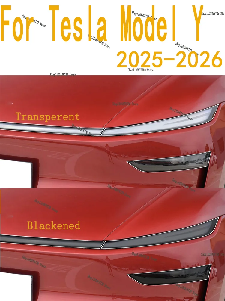 For Tesla Model Y (2025-2026) Headlight film modification car sticker anti scratch special TPU transparent protective film
For Tesla Model Y (2025-2026) Headlight film modification car sticker anti scratch special TPU transparent protective film