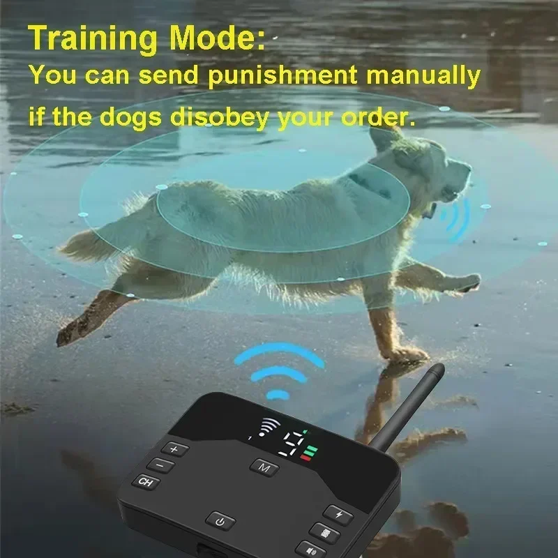 Automatic Alarm Dog Trainning Device, 2 In 1 Wireless Pet Electronic Fence, Smart Bark Stop Collar Waterproof Vibration Collar
Automatic Alarm Dog Trainning Device, 2 In 1 Wireless Pet Electronic Fence, Smart Bark Stop Collar Waterproof Vibration Collar