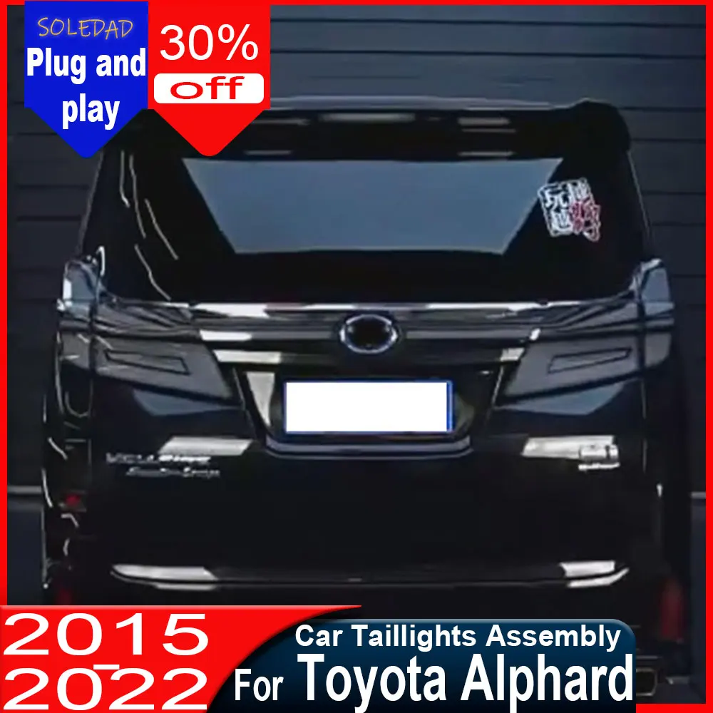 For Toyota Alphard LED Taillight 2015 2016 2017 2018 2019 2020 2021 2022 2023 Dynamic Signal Tail Lamp Auto Accessories
For Toyota Alphard LED Taillight 2015 2016 2017 2018 2019 2020 2021 2022 2023 Dynamic Signal Tail Lamp Auto Accessories