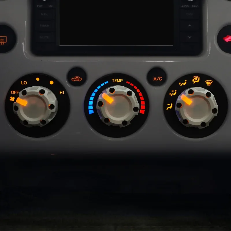 For Toyota FJ Cruiser Air Conditioning Knob Modification Central Control Interior Decoration Button
For Toyota FJ Cruiser Air Conditioning Knob Modification Central Control Interior Decoration Button