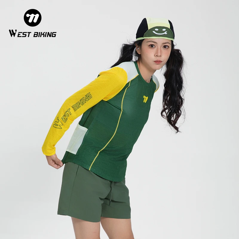 Quick Dry for Women Cycling Jersey Breathable Moisture Wicking Long Sleeve Cyclist Clothes Summer Sports Bicycle Bike Wear
Quick Dry for Women Cycling Jersey Breathable Moisture Wicking Long Sleeve Cyclist Clothes Summer Sports Bicycle Bike Wear