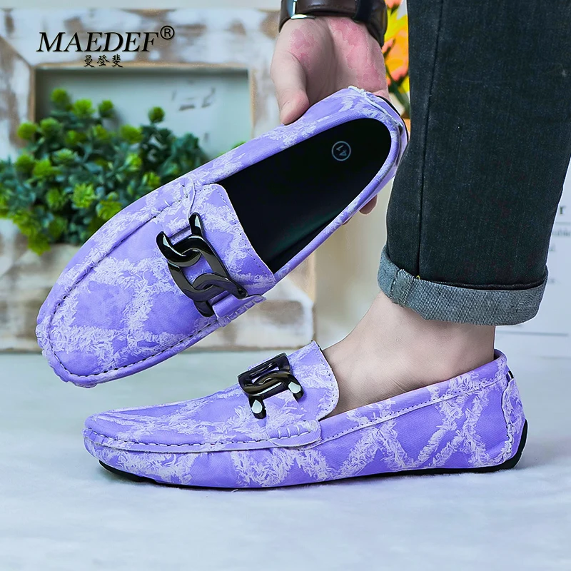 MAEDEF Men Casual Loafers Shoes Luxury Brand Fashion Slip on Formal Loafers Mens Moccasins Italian Male Driving Shoes Footwear
MAEDEF Men Casual Loafers Shoes Luxury Brand Fashion Slip on Formal Loafers Mens Moccasins Italian Male Driving Shoes Footwear