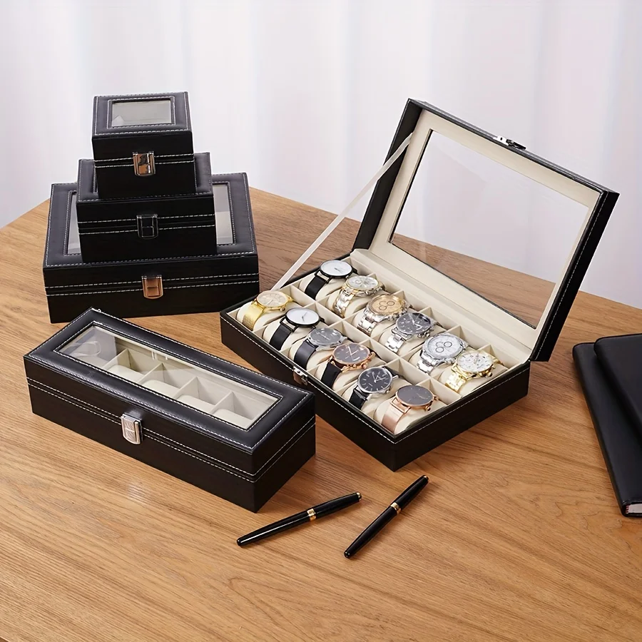 6-position PU watch box. Intended to store and protect your precious watch collection. Its multifunctional interior can accomm
6-position PU watch box. Intended to store and protect your precious watch collection. Its multifunctional interior can accomm