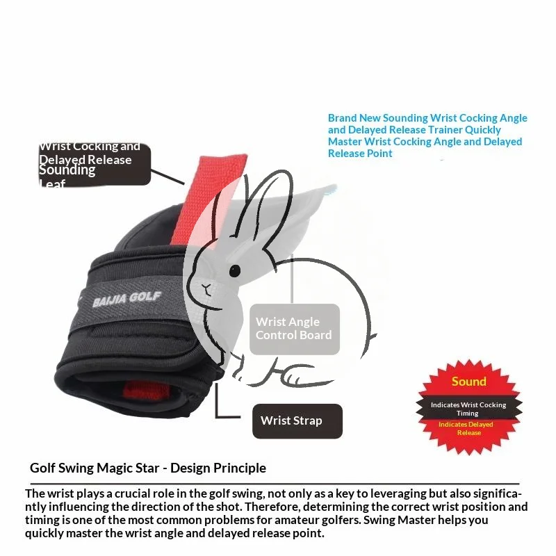 (LA)1Pc Golf Chipping Wrist Angle Corrector Golf Swing Training Aid Hold Wrist Brace Band Trainer Corrector For All Golfers
(LA)1Pc Golf Chipping Wrist Angle Corrector Golf Swing Training Aid Hold Wrist Brace Band Trainer Corrector For All Golfers