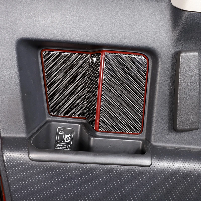 For Toyota FJ Cruiser 2007-2021 Soft Carbon Fibre Car Rear door inner handle slot mat cover Trim sticker car Accessories
For Toyota FJ Cruiser 2007-2021 Soft Carbon Fibre Car Rear door inner handle slot mat cover Trim sticker car Accessories
