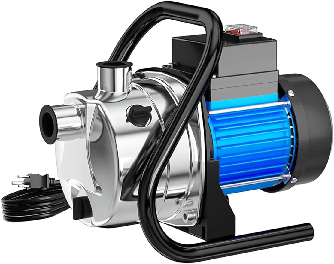 1.6HP Portable Water Transfer Pump1200GPH Shallow Well Pump Garden Booster Pumps for Draining Irrigation Lawn Farm Water Removal
1.6HP Portable Water Transfer Pump1200GPH Shallow Well Pump Garden Booster Pumps for Draining Irrigation Lawn Farm Water Removal