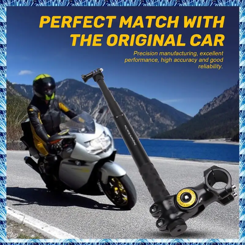 FUFU Adjustable Handlebar Bracket Mount For Insta360, Gopro Motorcycle Bicycle Invisible Selfie Stick
FUFU Adjustable Handlebar Bracket Mount For Insta360, Gopro Motorcycle Bicycle Invisible Selfie Stick