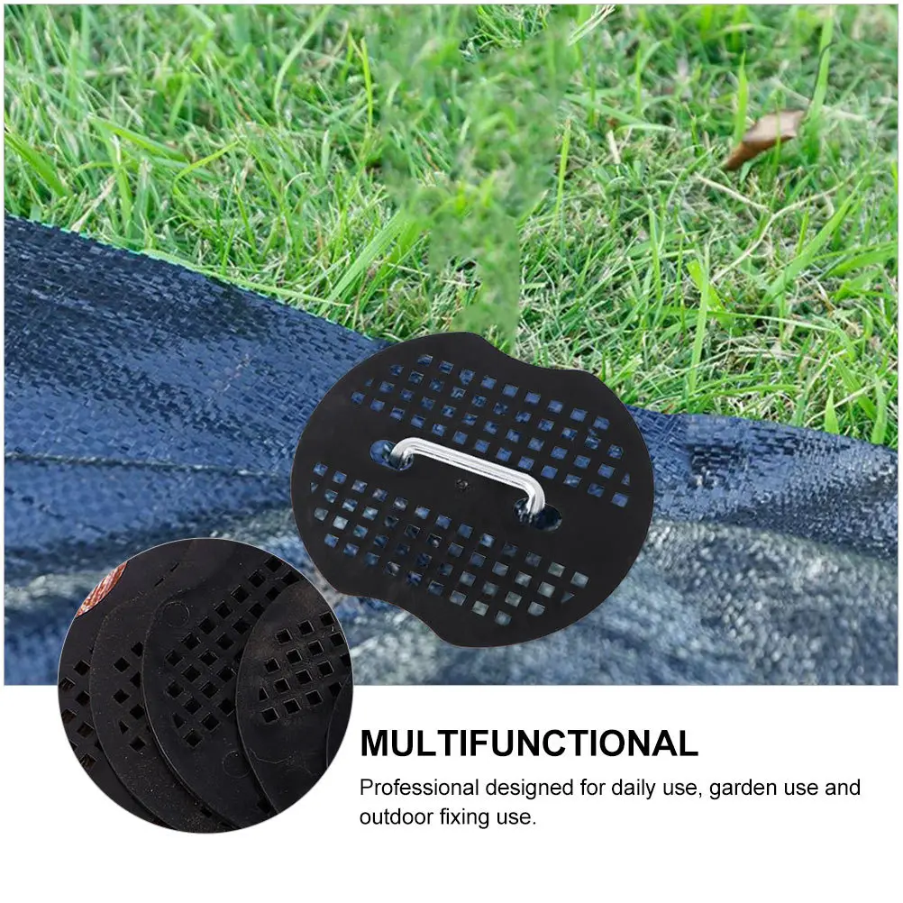 100Pcs U-Shaped Tent Stakes Gasket Garden Ground Peg Pads Durable Lightweight Pe Material Camping Anchoring Lawn Stakes Gasket
100Pcs U-Shaped Tent Stakes Gasket Garden Ground Peg Pads Durable Lightweight Pe Material Camping Anchoring Lawn Stakes Gasket
