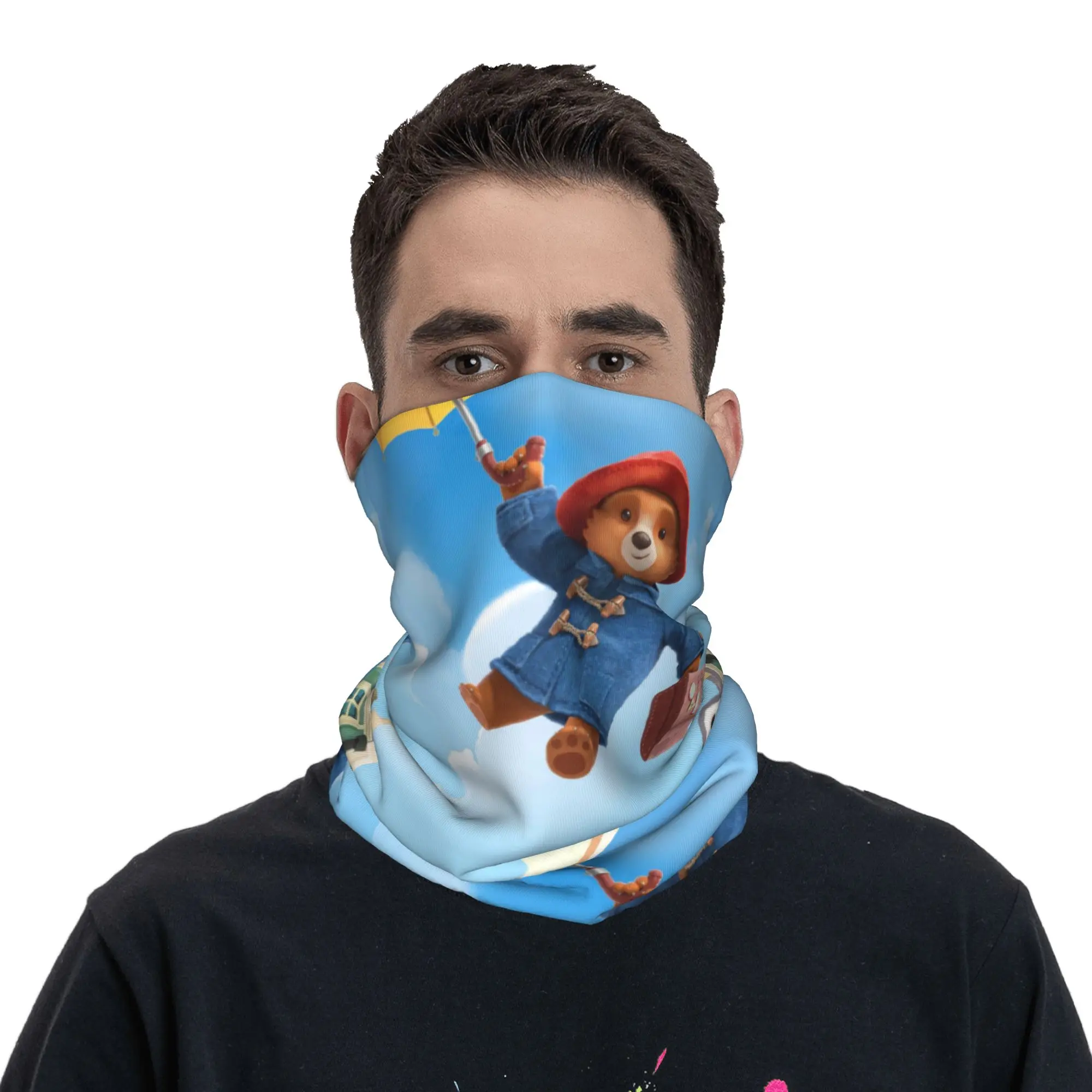 Custom P-Paddingtons Cute Bear Neck Gaiter Men Women UV Face Shield Winter Cartoon Plush Doll Pattern Bandana Scarf for Hiking
Custom P-Paddingtons Cute Bear Neck Gaiter Men Women UV Face Shield Winter Cartoon Plush Doll Pattern Bandana Scarf for Hiking