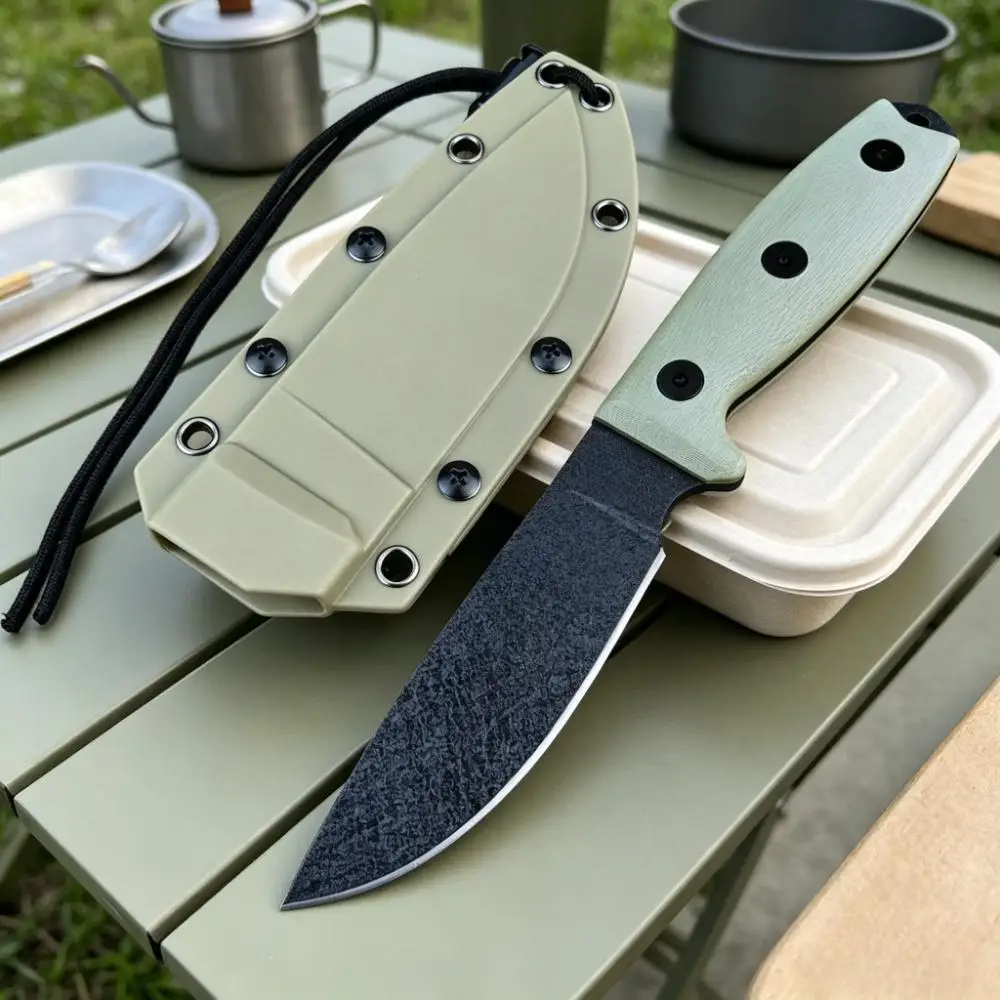 Full Tang Fixed Blade Knife High Hardness Blade, G10 Handle, Multi-functional EDC Camping Tool for Ideal Birthday Gift for Men
Full Tang Fixed Blade Knife High Hardness Blade, G10 Handle, Multi-functional EDC Camping Tool for Ideal Birthday Gift for Men