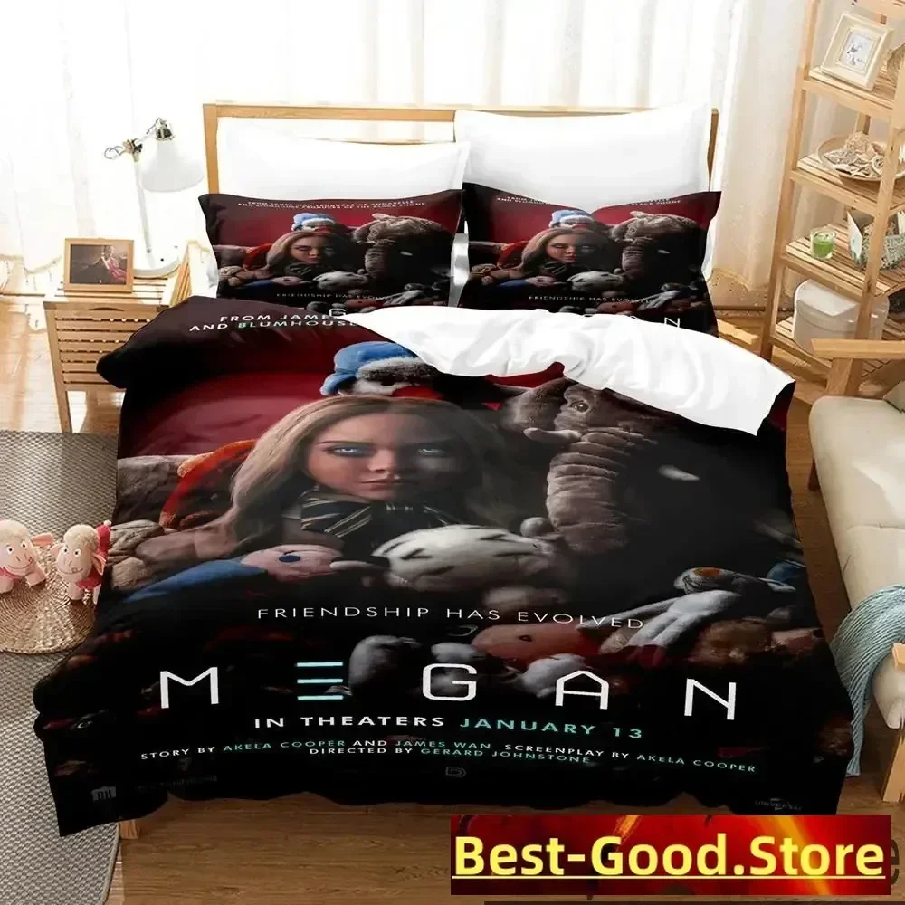 2025 3D Print M3GAN Movie Bedding Set Boys Girls Twin Queen King Size Duvet Cover Pillowcase Bed boys Adult Home Textileextile
2025 3D Print M3GAN Movie Bedding Set Boys Girls Twin Queen King Size Duvet Cover Pillowcase Bed boys Adult Home Textileextile