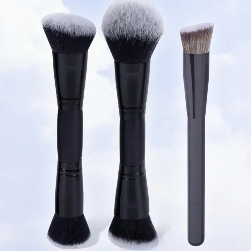 New Double-Headed Foundation Brush & Blush Brush 3-Pcs Makeup Brush Set with Soft Bristles for Contour and Nose
New Double-Headed Foundation Brush & Blush Brush 3-Pcs Makeup Brush Set with Soft Bristles for Contour and Nose