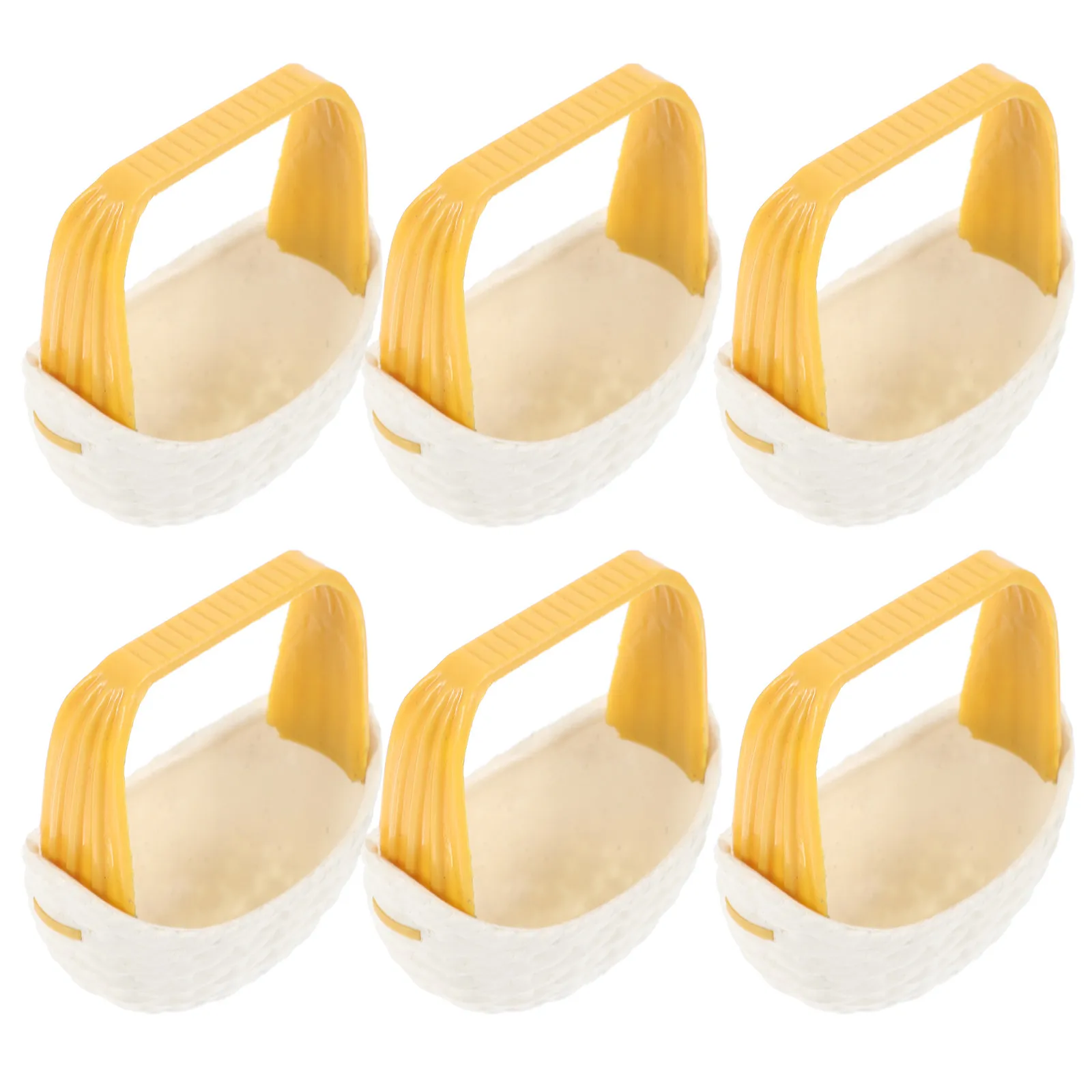 6Pcs Miniature Flower Basket Simulation Handheld Basket Mini House Supplies Micro Landscape Decor Dollhouse Accessories
6Pcs Miniature Flower Basket Simulation Handheld Basket Mini House Supplies Micro Landscape Decor Dollhouse Accessories