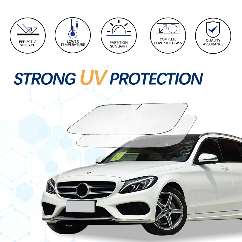 Солнцезащитный козырек на лобовое стекло для Mercedes Benz C Class 2008-2024, солнцезащитный козырек, складные блоки, УФ-лучи, сохраняет автомобильный кулер
Солнцезащитный козырек на лобовое стекло для Mercedes Benz C Class 2008-2024, солнцезащитный козырек, складные блоки, УФ-лучи, сохраняет автомобильный кулер