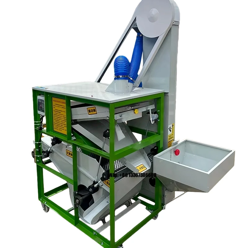 Small combined seed cleaner Cocoa coffee bean seed cleaner Grain processing machinery
Small combined seed cleaner Cocoa coffee bean seed cleaner Grain processing machinery