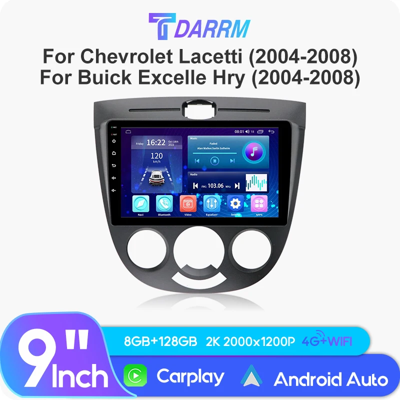Car Radio Android Video Player Head Unit Stereo GPS Multimedia For Chevrolet Lacetti 2004-2008/For Buick Excelle Hry 2004-2008
Car Radio Android Video Player Head Unit Stereo GPS Multimedia For Chevrolet Lacetti 2004-2008/For Buick Excelle Hry 2004-2008