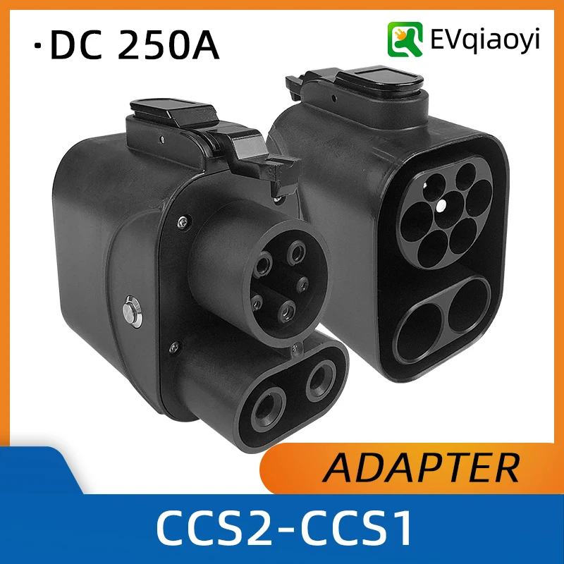 EVqiaoyi CCS2 to CCS1 EV Charger Adapter CCS2 to CCS1 AC/DC Charging Converter Fast Charging Electric Vehicle Charger Adapter
EVqiaoyi CCS2 to CCS1 EV Charger Adapter CCS2 to CCS1 AC/DC Charging Converter Fast Charging Electric Vehicle Charger Adapter