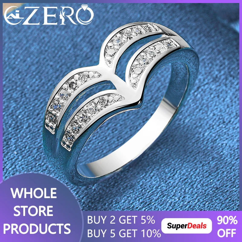 ALIZERO 925 Sterling Silver AAAAA Zircon Ring For Women Men Engagement Band Wedding Rings Fashion Party Jewelry Couple Gifts
ALIZERO 925 Sterling Silver AAAAA Zircon Ring For Women Men Engagement Band Wedding Rings Fashion Party Jewelry Couple Gifts