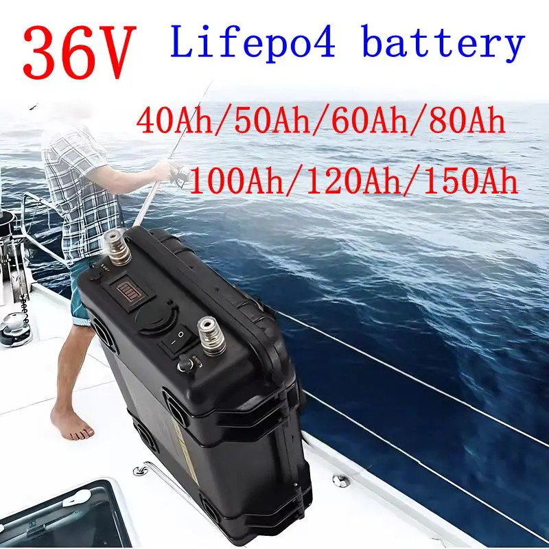 36V100AH 120AH 150AH LiFePO4 Battery 36v battery 100ah 80ah Lithium iron phosphate battery for electric engine trolling boat
36V100AH 120AH 150AH LiFePO4 Battery 36v battery 100ah 80ah Lithium iron phosphate battery for electric engine trolling boat