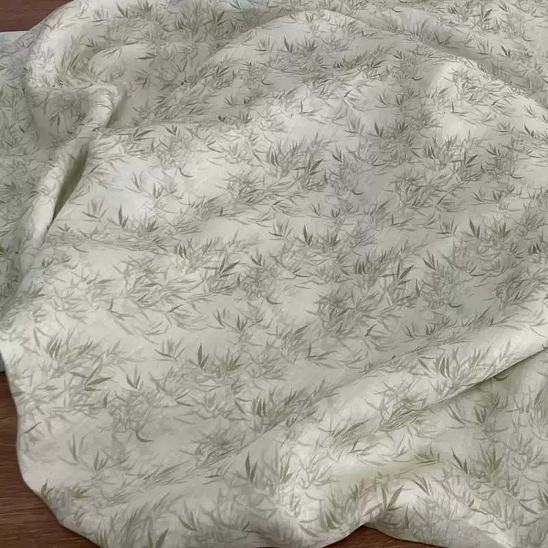 100% ramie grey white printed clothing fabric, used for making women's shirts, skirts, and DIY sewing fabrics
100% ramie grey white printed clothing fabric, used for making women's shirts, skirts, and DIY sewing fabrics