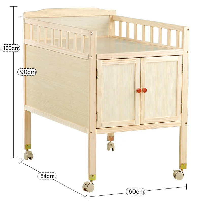 Multifunctional Cabinet Type Baby Changing Table, Solid Wood Infant Storage Bath And Touch Care Stand
Multifunctional Cabinet Type Baby Changing Table, Solid Wood Infant Storage Bath And Touch Care Stand