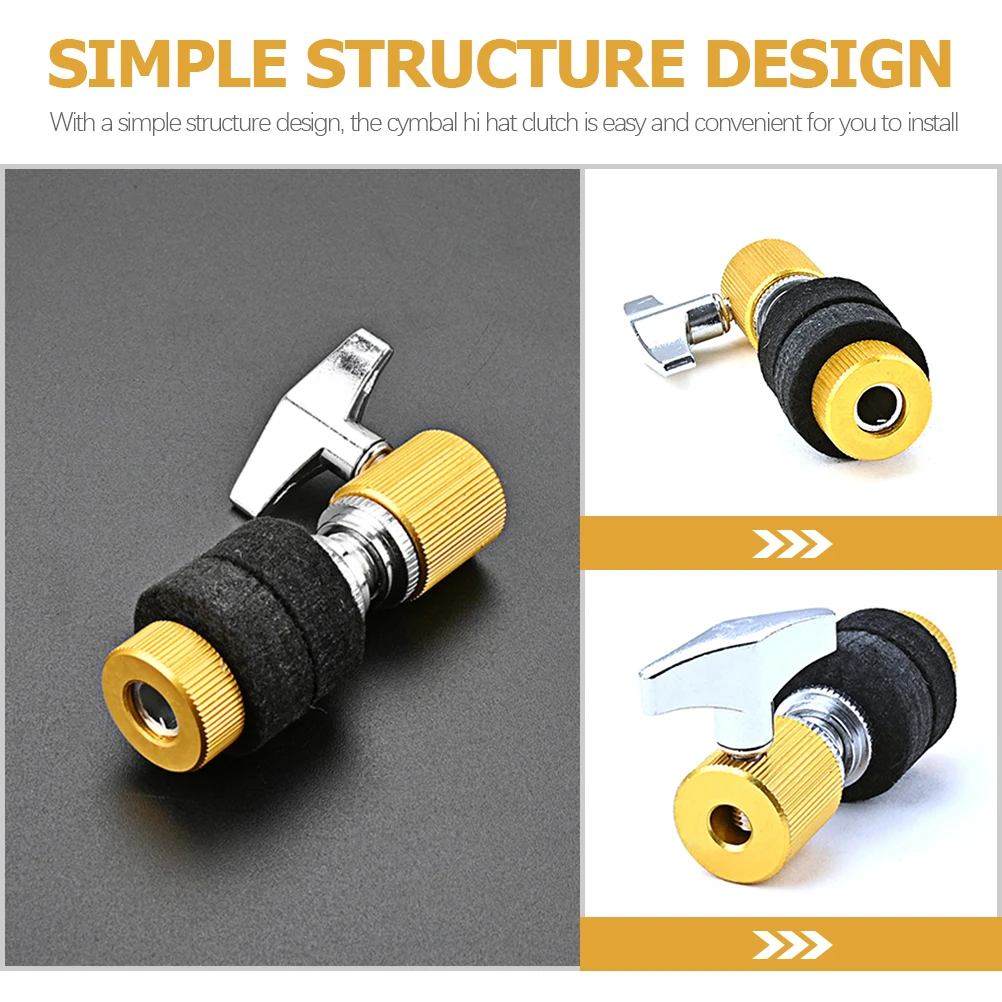 Wrench Professional Hi-hat Cymbal Clutch Durable Compact Easy Install Drum Set Accessory Jazz Hi Hat Drop Clutch For Cymbal Drum
Wrench Professional Hi-hat Cymbal Clutch Durable Compact Easy Install Drum Set Accessory Jazz Hi Hat Drop Clutch For Cymbal Drum