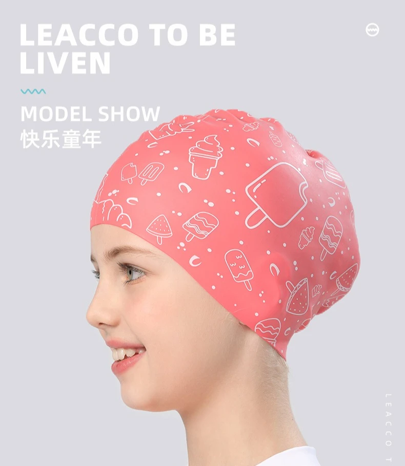 Waterproof Silicone Swim Cap for Kid Ear Protection Cute Cartoon Swimming Hat for Boys and Girls Long Hair Swim Cap Bathing Gear
Waterproof Silicone Swim Cap for Kid Ear Protection Cute Cartoon Swimming Hat for Boys and Girls Long Hair Swim Cap Bathing Gear