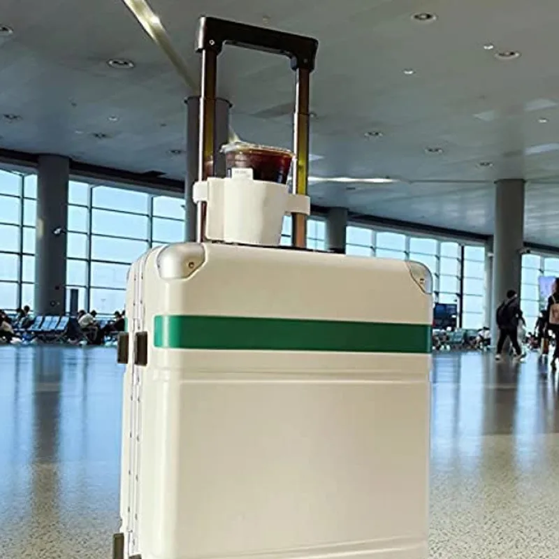 Portable Travel Luggage Coffee Cup Holder One-Piece Carry-On Bag Tag Beverage Cup Holder Adjustable Drink Cup Sleeve
Portable Travel Luggage Coffee Cup Holder One-Piece Carry-On Bag Tag Beverage Cup Holder Adjustable Drink Cup Sleeve