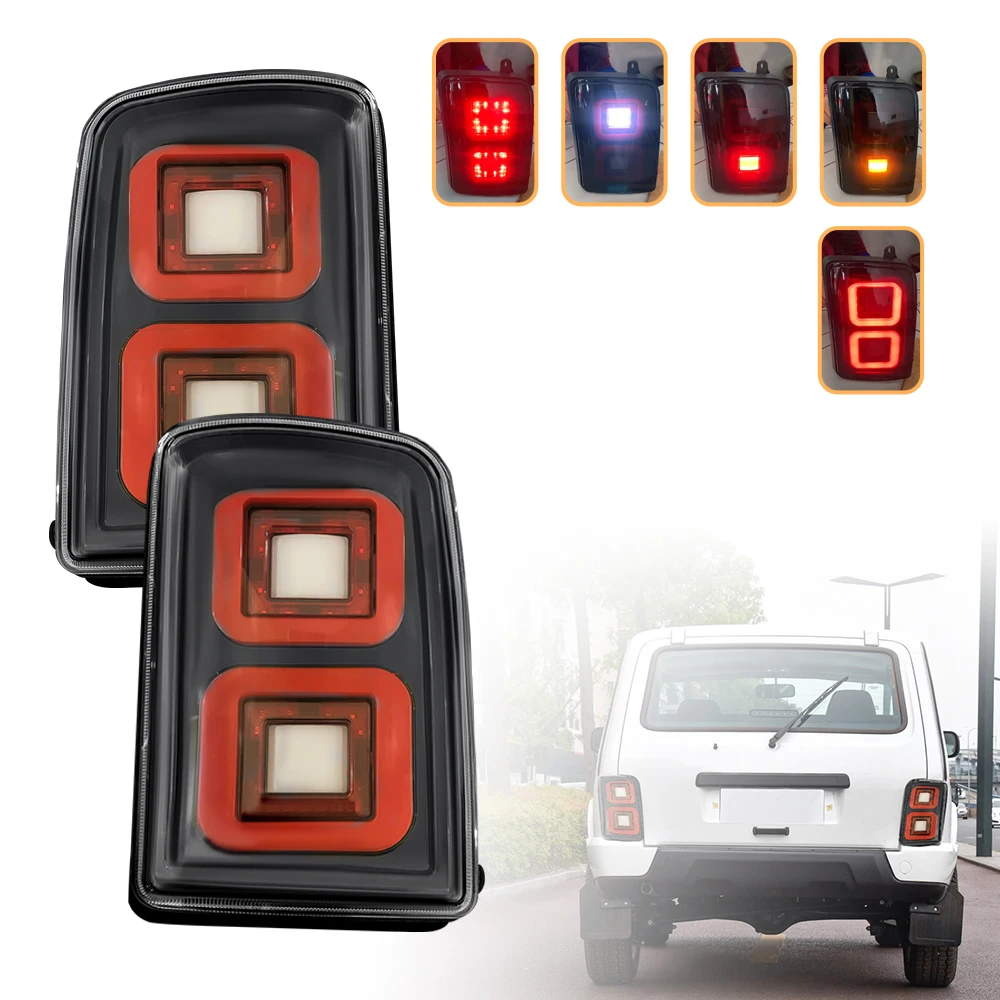 Car LED Rear lights for Lada Niva 4x4 Led Taillights Stop Brake Reversing Turn Signal Light with Relay for Lada 4X4 Niva 1995 +
Car LED Rear lights for Lada Niva 4x4 Led Taillights Stop Brake Reversing Turn Signal Light with Relay for Lada 4X4 Niva 1995 +