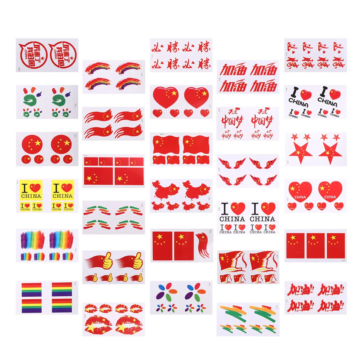 2 Sets American Flag Stickers Small Chinese New Years Cheerleading Decal China Body Car
2 Sets American Flag Stickers Small Chinese New Years Cheerleading Decal China Body Car