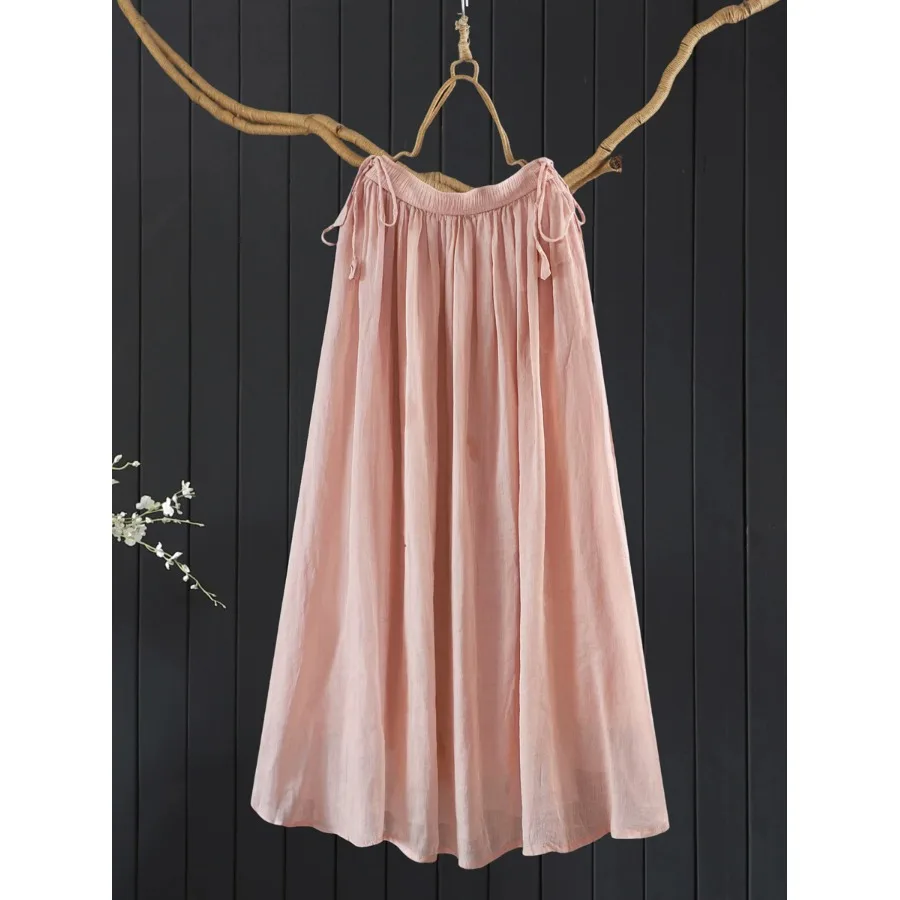 plus Size A-Line Midi Skirt for Women Summer 2026 Loose And Flowing Color Maxi Skirt Comfortable Elastic Waist Design
plus Size A-Line Midi Skirt for Women Summer 2026 Loose And Flowing Color Maxi Skirt Comfortable Elastic Waist Design
