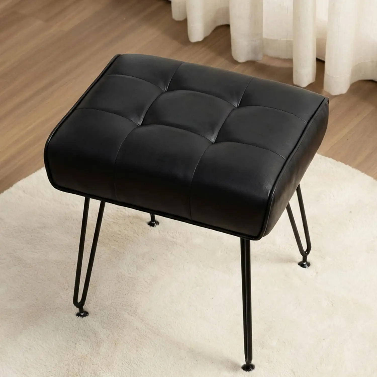 Vanity Stool Chairs For Makeup Faux Leather Foot Stools Ottoman With Metal Leg Make Up Chairs For Vani
Vanity Stool Chairs For Makeup Faux Leather Foot Stools Ottoman With Metal Leg Make Up Chairs For Vani