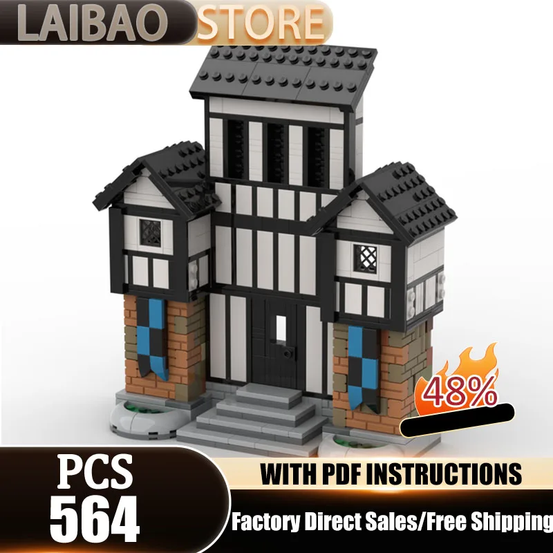 Medieval Castle Model Moc Building Blocks Free Hall - Landscape Technology Bricks Christmas Assembly DIY Toy Constructrion Gifts
Medieval Castle Model Moc Building Blocks Free Hall - Landscape Technology Bricks Christmas Assembly DIY Toy Constructrion Gifts