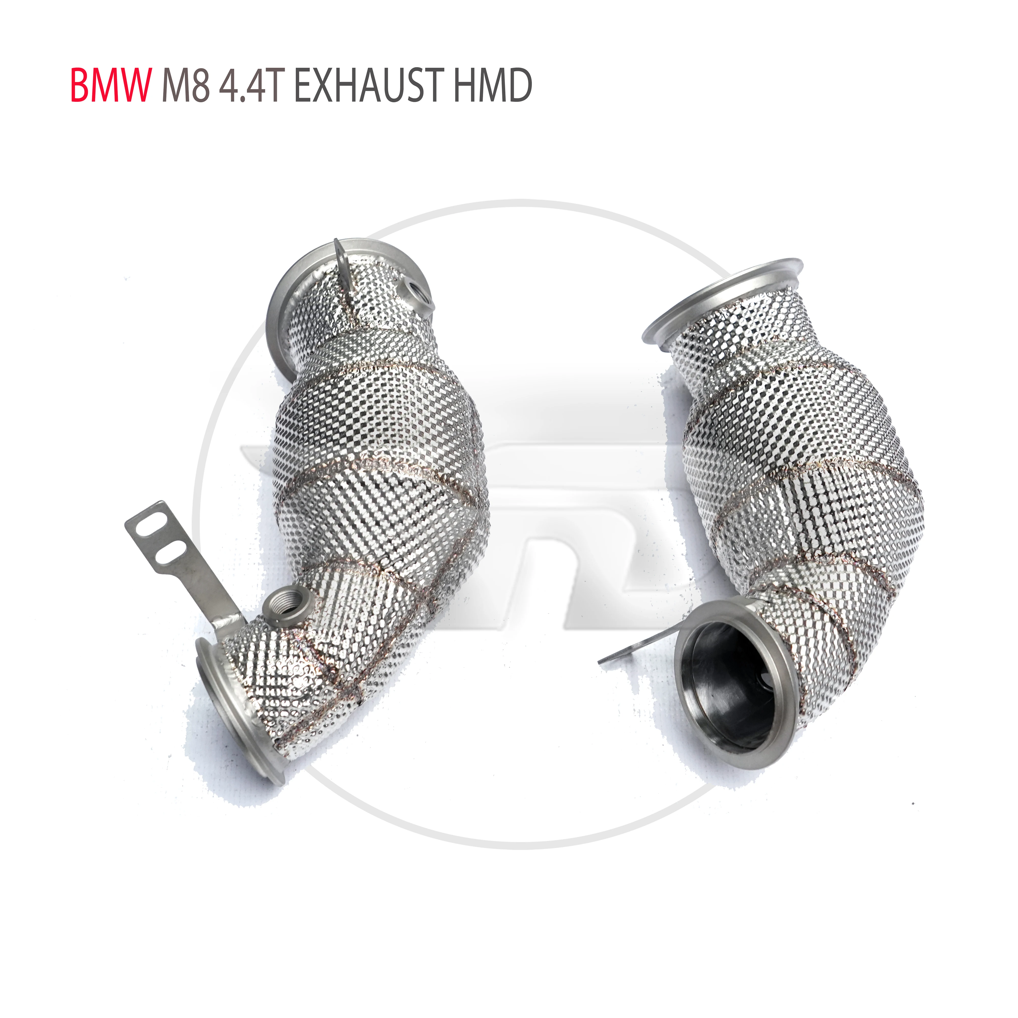 High Quality Downpipe For BMW M8 4.4T Stainless Steel Exhaust System High Flow Performance Racing Pipe Heat Shield HMD
High Quality Downpipe For BMW M8 4.4T Stainless Steel Exhaust System High Flow Performance Racing Pipe Heat Shield HMD