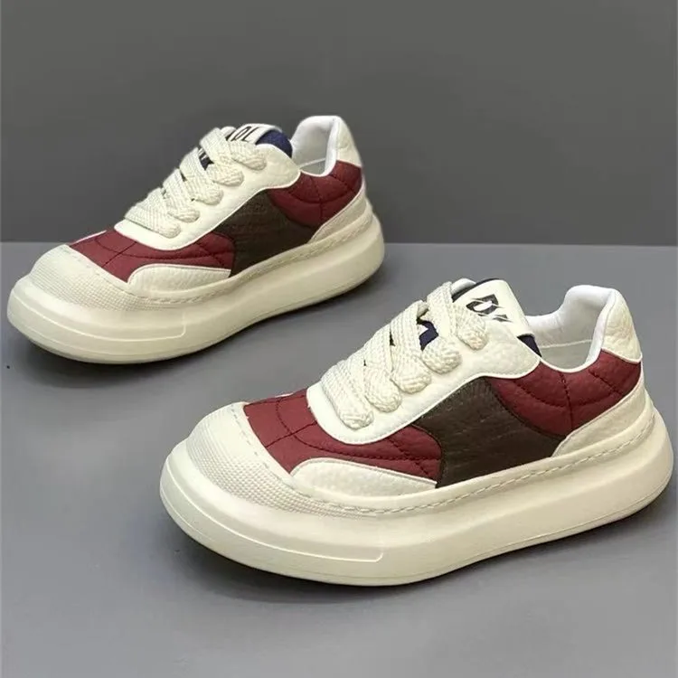 Fashionable Men's Casual Sports Shoes Spring Thick Bottom Heightening Large Head Shoes Youth Trendy Mesh Upgraded Version
Fashionable Men's Casual Sports Shoes Spring Thick Bottom Heightening Large Head Shoes Youth Trendy Mesh Upgraded Version