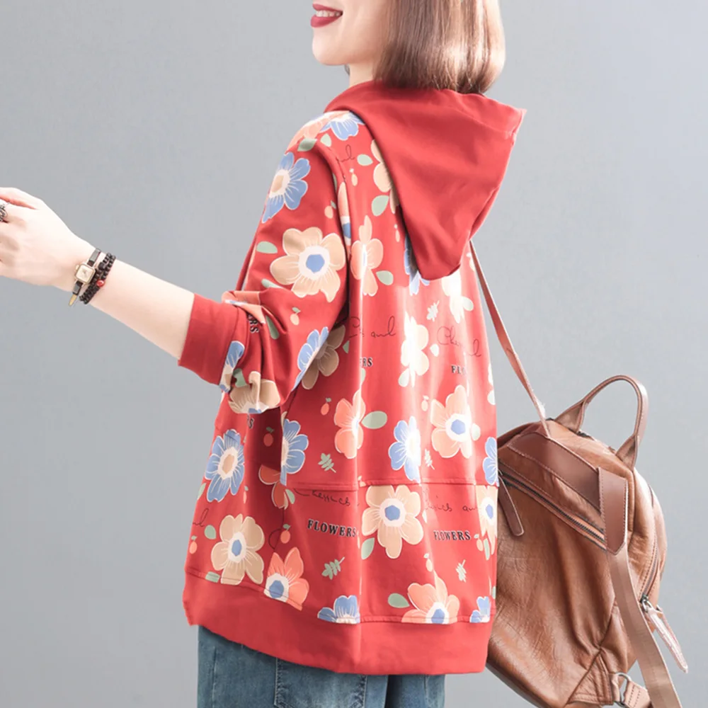 2024 Autumn And Winter New Loose Plus Size Print Hoodie Women's Casual Sweatshirt Fashion Street Women's Pullover Top Clothing
2024 Autumn And Winter New Loose Plus Size Print Hoodie Women's Casual Sweatshirt Fashion Street Women's Pullover Top Clothing