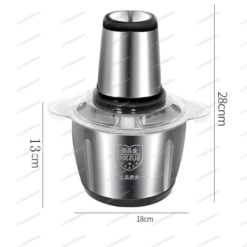 500W Large Capacity Stainless Steel Meat Grinder – 2L-5L Multifunctional Electric Mincer, Shredder & Sausage Maker for Home
500W Large Capacity Stainless Steel Meat Grinder – 2L-5L Multifunctional Electric Mincer, Shredder & Sausage Maker for Home