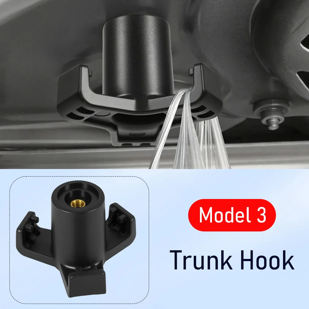 For Tesla Model 3 Trunk Grocery Bag Hook Rear Trunk Hook Organizer Model 3 Highland Interior Accessories Shopping Bag ABS Hanger
For Tesla Model 3 Trunk Grocery Bag Hook Rear Trunk Hook Organizer Model 3 Highland Interior Accessories Shopping Bag ABS Hanger