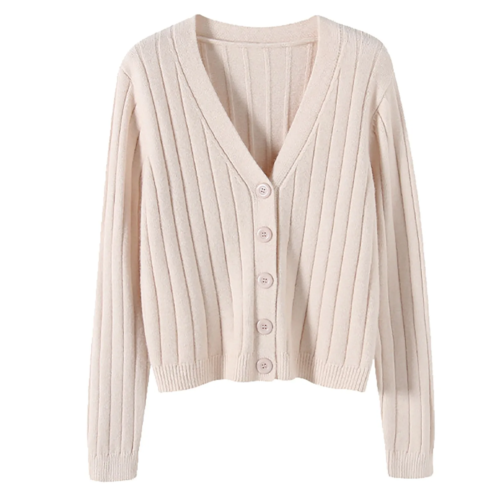 Short Outside With Loose Long Sleeved V Neck Sweater Knit Sweater Solid Color Cardigan Coat Blouse Woman
Short Outside With Loose Long Sleeved V Neck Sweater Knit Sweater Solid Color Cardigan Coat Blouse Woman