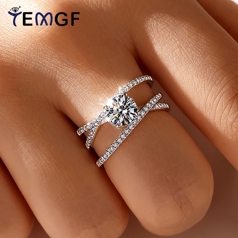 TEMGF 1CT/2CT Moissanite Ring for Women S925 Silver Cross Hollow Out Ring Hip Hop Party Stacked Jewelry Surprise Gifts
TEMGF 1CT/2CT Moissanite Ring for Women S925 Silver Cross Hollow Out Ring Hip Hop Party Stacked Jewelry Surprise Gifts