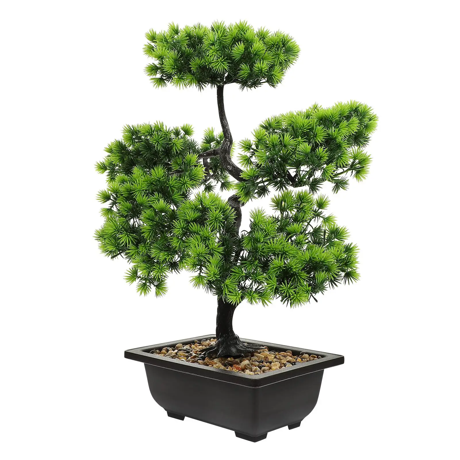 Simulated Welcoming Pine Artificial Bonsai Tree Large Size Indoor Outdoor Home Office Decoration Never FadePlants Wealth Luck
Simulated Welcoming Pine Artificial Bonsai Tree Large Size Indoor Outdoor Home Office Decoration Never FadePlants Wealth Luck