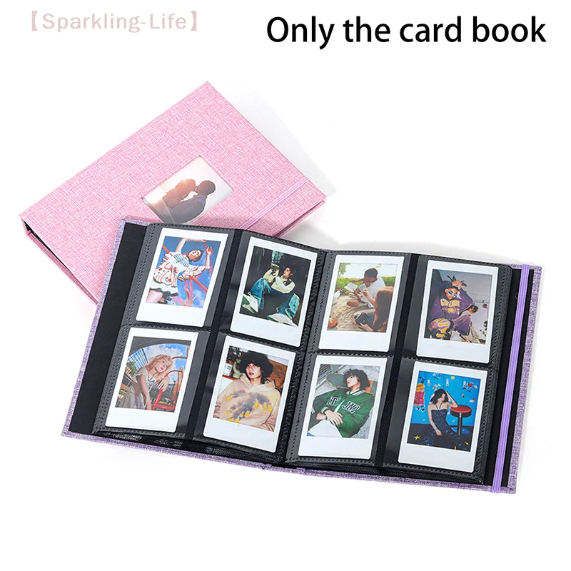 208 Pockets Mini Film Album for Fujifilm Instax; 3-Inch Storage Case for Polaroid Photos
208 Pockets Mini Film Album for Fujifilm Instax; 3-Inch Storage Case for Polaroid Photos