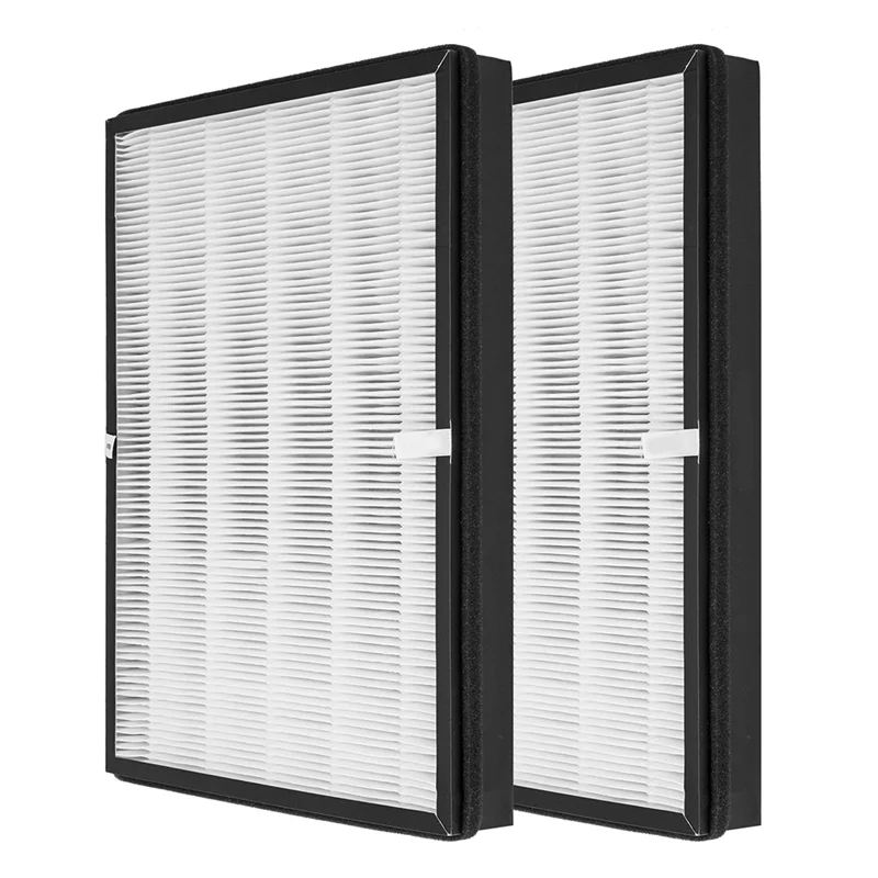 2PCS TTAP003 Replacement Filter for TaoTronics TT-AP003 Air Purifiers H13 Grade True HEPA and Activated Carbon Filter
2PCS TTAP003 Replacement Filter for TaoTronics TT-AP003 Air Purifiers H13 Grade True HEPA and Activated Carbon Filter
