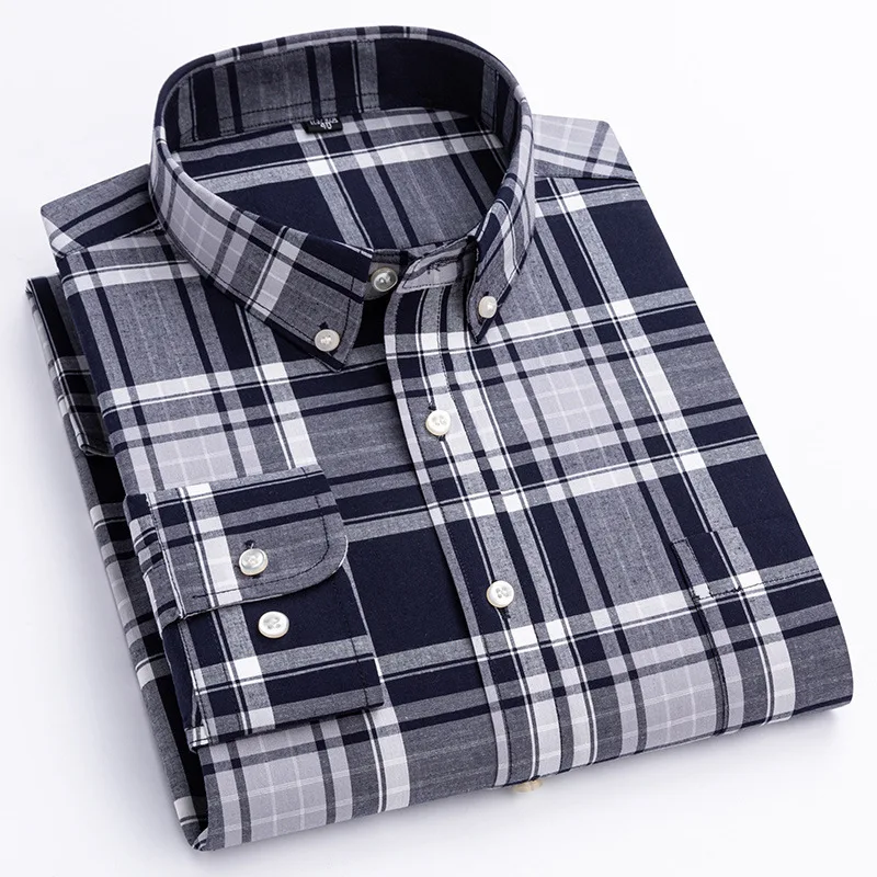 5XL 4XL 100% тонкий хлопок Классическая клетчатая полосатая рубашка Мужская рубашка с длинным рукавом Мягкая уютная деловая рубашка Легкий уход Мужская повседневная рубашка с длинным рукавом
5XL 4XL 100% тонкий хлопок Классическая клетчатая полосатая рубашка Мужская рубашка с длинным рукавом Мягкая уютная деловая рубашка Легкий уход Мужская повседневная рубашка с длинным рукавом