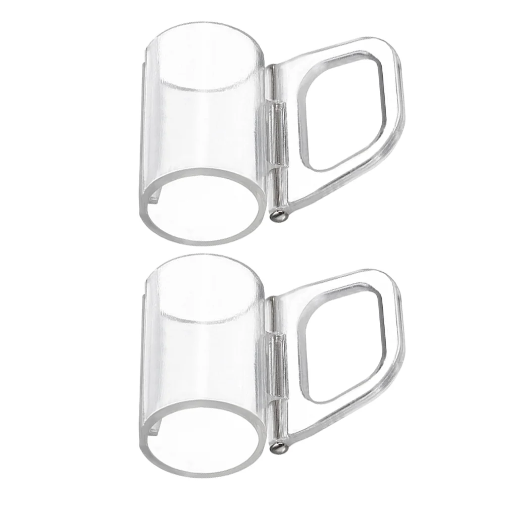 2 Pcs Cordless Window Shade Pulls Hook Handle Clear Plastic Roller Clips Sheer Curtains
2 Pcs Cordless Window Shade Pulls Hook Handle Clear Plastic Roller Clips Sheer Curtains