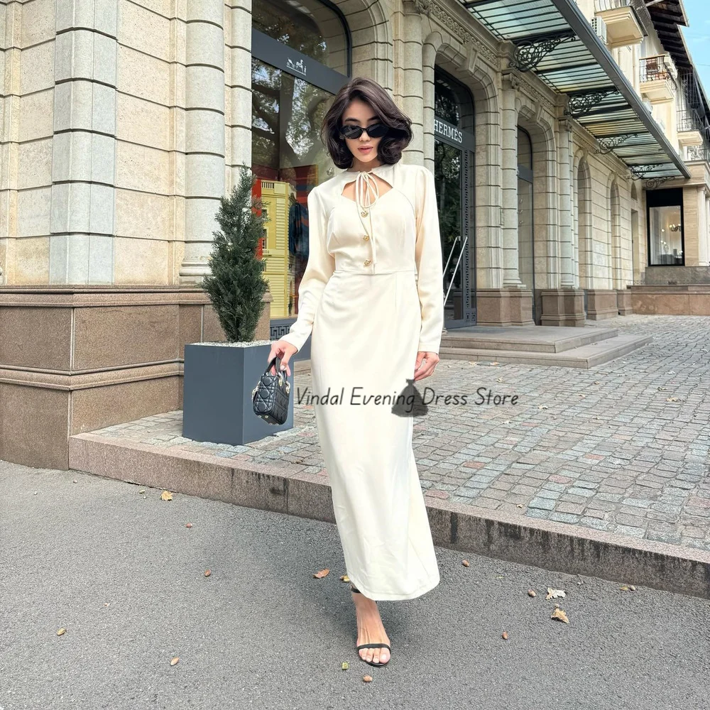 Vindal Straight Long Shoulder Ankle-Length Formal Vintage Simple Elegant Party Wedding Prom Dress Robe Customized Daily 2025
Vindal Straight Long Shoulder Ankle-Length Formal Vintage Simple Elegant Party Wedding Prom Dress Robe Customized Daily 2025
