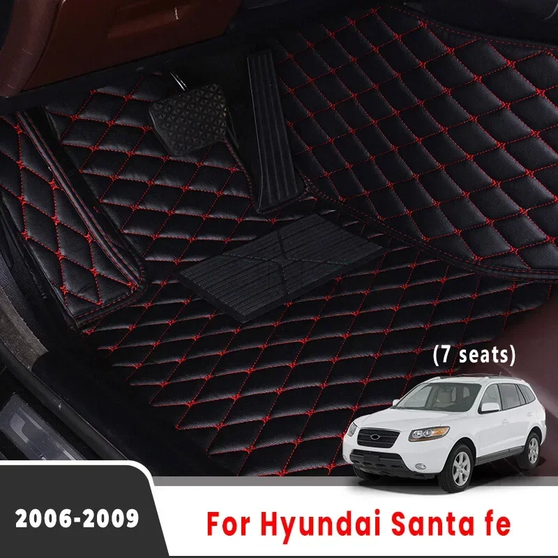 LHD Car Floor Mat For Hyundai Santa Fe 2006 2007 2008 2009 (7 Seats) Custom Carpet Foot Pad Auto Interior Accessories
LHD Car Floor Mat For Hyundai Santa Fe 2006 2007 2008 2009 (7 Seats) Custom Carpet Foot Pad Auto Interior Accessories